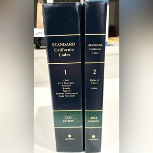 2022 Standard California Codes: 6-in-2 (2022 ed)